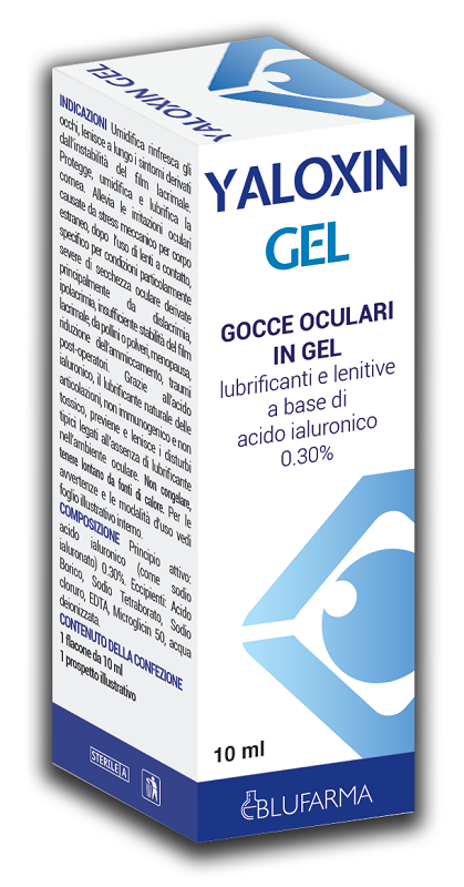 YALOXIN GEL OCULARE ACIDO IALURONICO 0,30% 10 ML - Metafarm