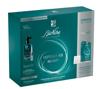 DEFENCE KS BIPACK TRATTAMENTO ANTICADUTA + INTEGRATORE 30 COMPRESSE - Metafarm