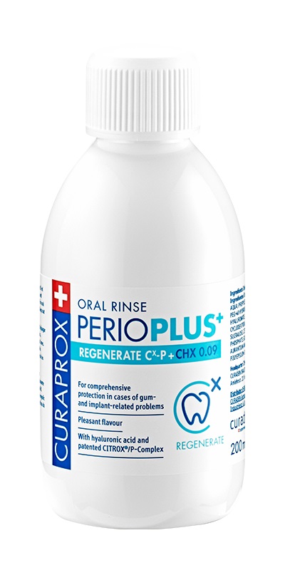 CURAPROX PERIOPLUS+ REGENERATE CHX 0,09% 200 ML - Metafarm