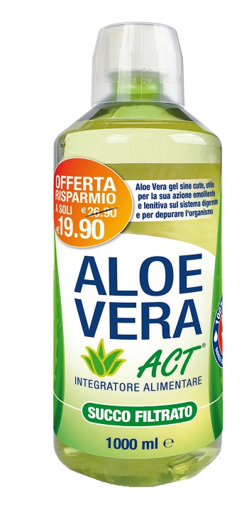 ALOE VERA ACT SUCCO FILTRATO 1000 ML - Metafarm