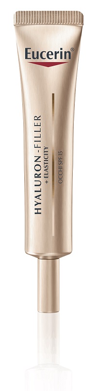 EUCERIN HYALURON-FILLER + ELASTICITY CONTORNO OCCHI SPF 15 15 ML - Metafarm