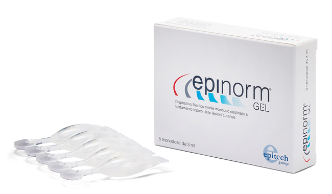 EPINORM GEL TRATTAMENTO LESIONI CUTANEE DA EPISIOTOMIA 5 MONODOSE 3 ML - Metafarm