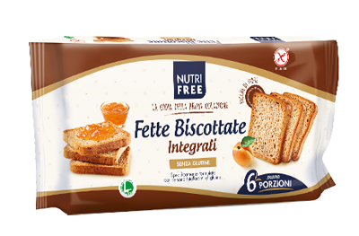 NUTRIFREE FETTE BISCOTTATE INTEGRALI 225 G - Metafarm