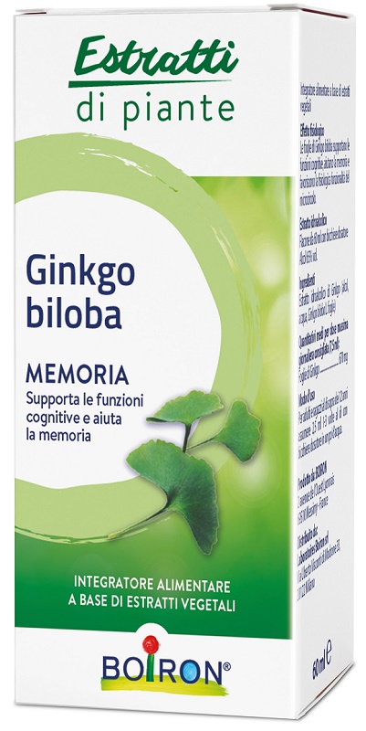 GINKGO BILOBA BOIRON ESTRATTO IDROALCOLICO 60 ML - Metafarm