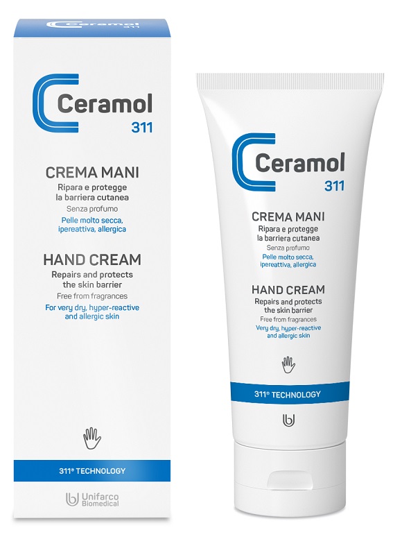 CERAMOL 311 CREMA MANI 100 ML - Metafarm