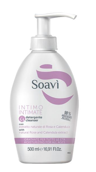 SOAVI INTIMO IDRATANTE PH5,5 FLACONE CON DISPENSER 500 ML - Metafarm