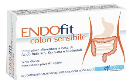 ENDOFIT COLON SENSIBILE 30 COMPRESSE GASTRORESISTENTI A RILASCIO MODIFICATO - Metafarm