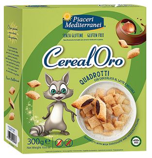 PIACERI MEDITERRANEI CEREALORO QUADROTTI 300 G - Metafarm