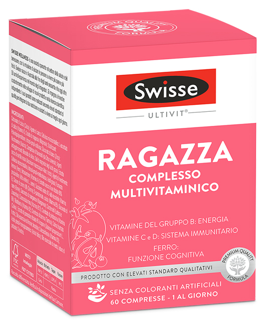 SWISSE MULTIVITAMINICO RAGAZZA 60 COMPRESSE - Metafarm