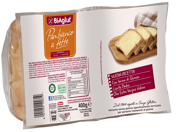 BIAGLUT PANE SOFFICE FETTE 2 X 200 G - Metafarm