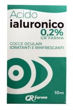 GR FARMA GOCCE OCULARI IDRATANTI E RINFRESCANTI ACIDO IALURONICO - Metafarm