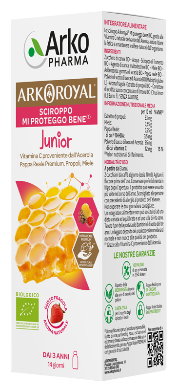 ARKOROYAL CONCENTRATO FLUIDO MI PROTEGGO BIO 150 ML - Metafarm