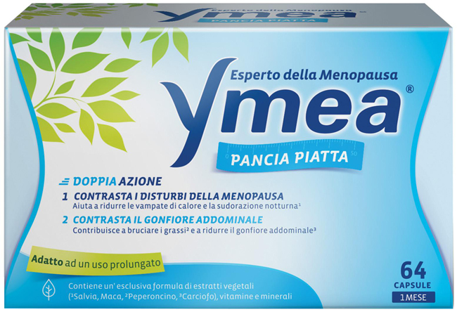 YMEA PANCIA PIATTA 64 CAPSULE NUOVA FORMULA - Metafarm