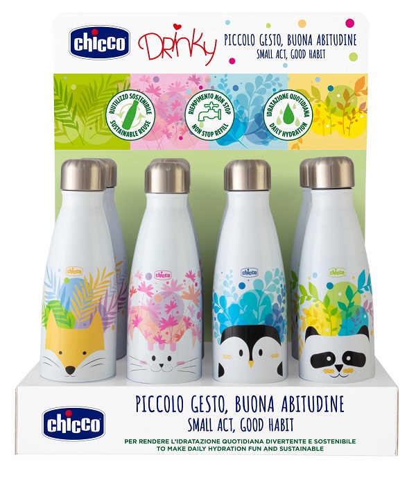 CHICCO BORRACCIA INOX 350 ML - Metafarm