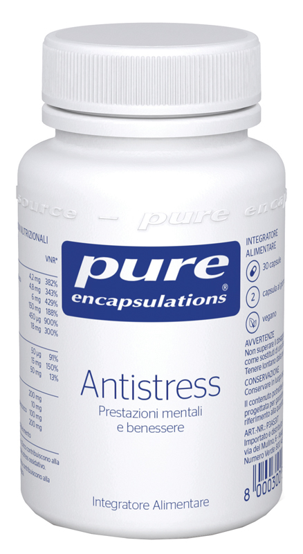 PURE ENCAPSULATIONS ANTISTRESS 30 CAPSULE - Metafarm