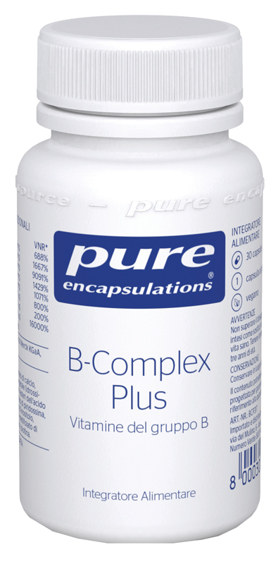 PURE ENCAPSULATIONS B-COMPLEX PLUS 30 CAPSULE - Metafarm