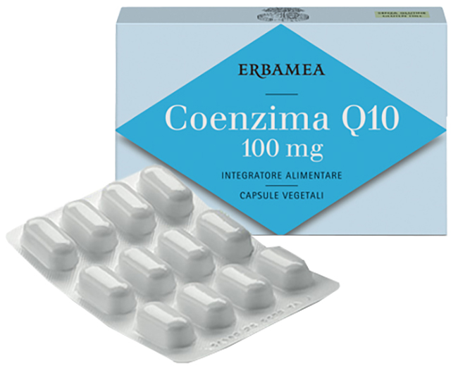 ERBAMEA COENZIMA Q10 100 MG 24 CAPSULE VEGETALI - Metafarm
