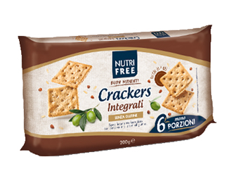NUTRIFREE CRACKERS INTEGRALI 33,4 G X 6 PEZZI - Metafarm