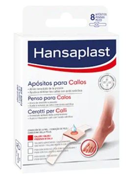 HANSAPLAST CEROTTI PER CALLI 8 PEZZI - Metafarm