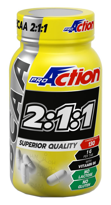 PROACTION BCAA 211 130 COMPRESSE - Metafarm