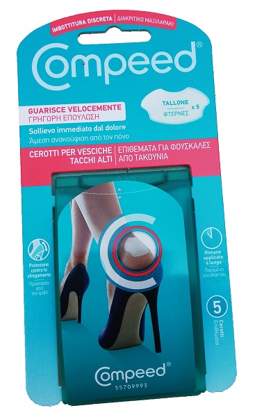 CEROTTO COMPEED VESCICHE TACCHI ALTI 5 PEZZI - Metafarm
