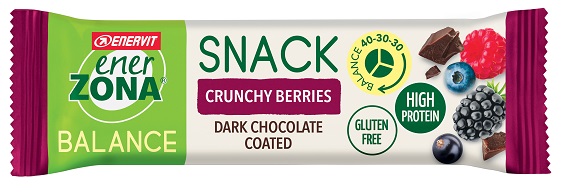 ENERZONA SNACK CRUNCHY BERRIES 33 G - Metafarm