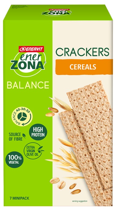 ENERZONA CRACKERS CEREALS 25 G - Metafarm