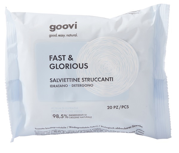 GOOVI SALVIETTINE STRUCCANTI 20 PEZZI - Metafarm