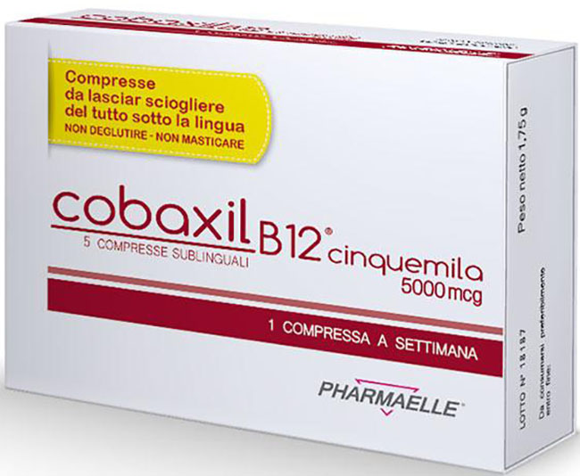 COBAXIL B12 5000MCG 5 COMPRESSE SUBLINGUALI - Metafarm