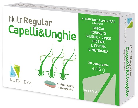NUTRIREGULAR CAPELLI & UNGHIE 30 COMPRESSE - Metafarm