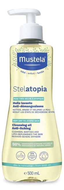 MUSTELA STELATOPIA OLIO BAGNO 500 ML - Metafarm