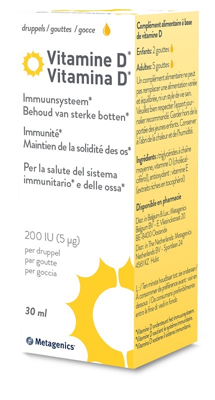 VITAMINA D LIQUIDO 30 ML - Metafarm
