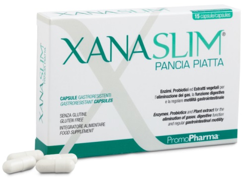 XANASLIM PANCIA PIATTA 15 CAPSULE GASTRORESISTENTI - Metafarm