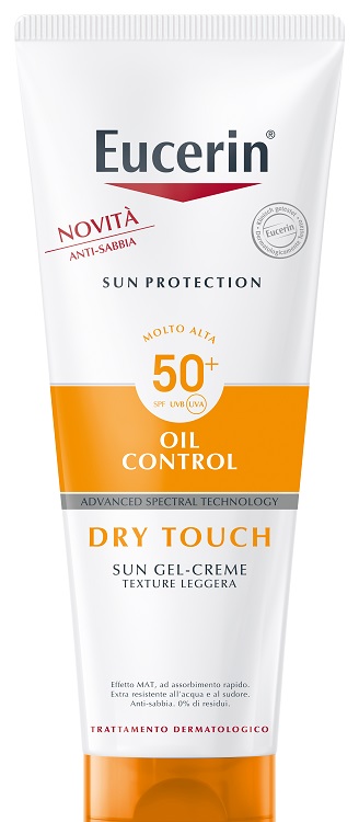 EUCERIN SUN PROTECTION OIL CONTROL DRY TOUCH SPF 50+ SUN GEL CREME 200 ML - Metafarm