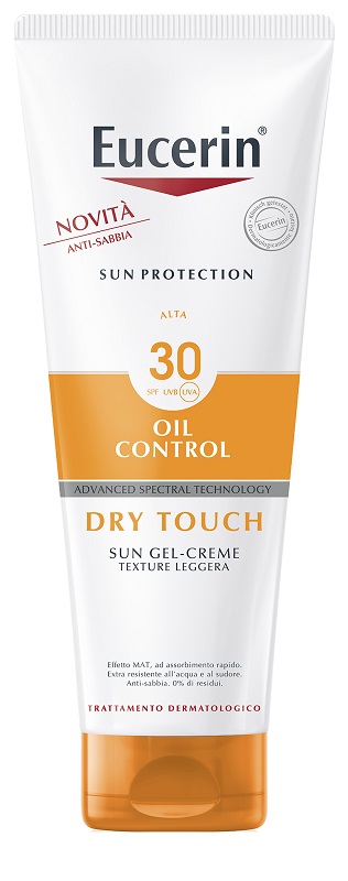 EUCERIN SUN GEL DRY TOUCH SPF30+ 200 ML - Metafarm