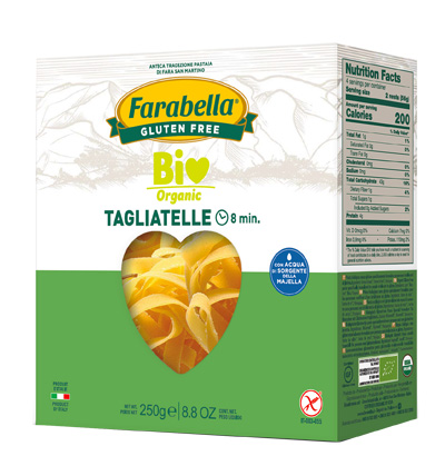 FARABELLA BIO TAGLIATELLE MAIS-RISO 340 G - Metafarm