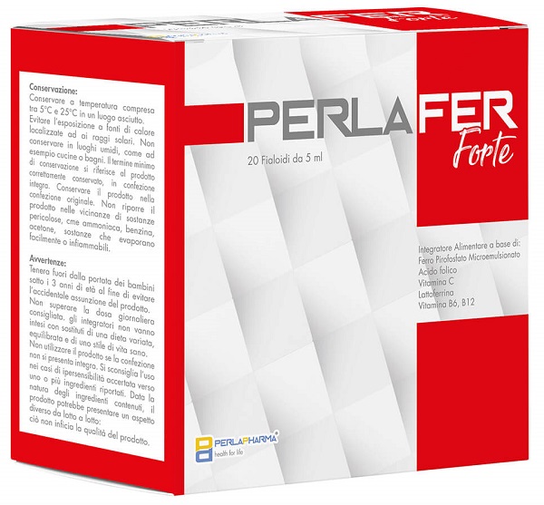 PERLAFER FORTE 20 FIALOIDI DA 5 ML - Metafarm