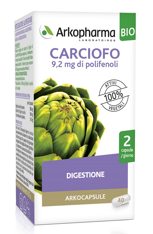 ARKO CAPSULE CARCIOFO BIO 40 CAPSULE - Metafarm