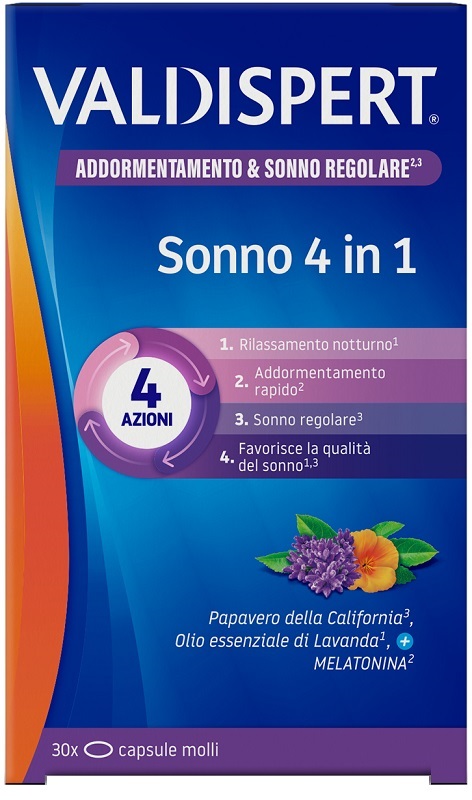 VALDISPERT SONNO 4 IN 1 30 CAPSULE MOLLI - Metafarm