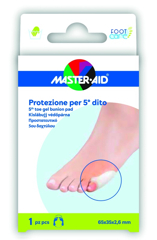 PROTEZIONE IN GEL MASTER-AID FOOTCARE 5 DITO 1 PEZZO C15 - Metafarm