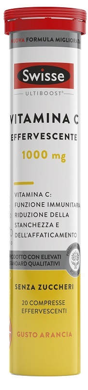 SWISSE VITAMINA C EFFERVESCENTE 20 COMPRESSE - Metafarm
