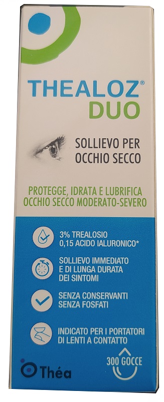 SOLUZIONE OCULARE THEALOZ DUO 10 ML - Metafarm