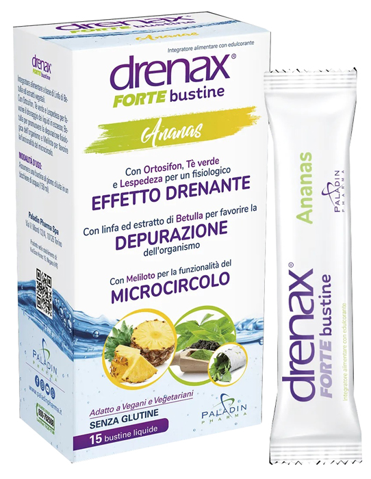 DRENAX FORTE ANANAS 15 BUSTINE - Metafarm