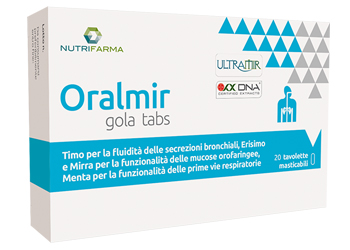 ORALMIR GOLA TABS 20 COMPRESSE - Metafarm