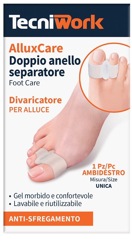 ALLUX CARE SEPARATORE E DIVARICATORE PER ALLUCE A DOPPIO ANELLO - Metafarm