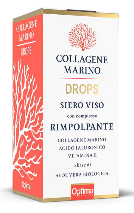 COLLAGENE MARINO DROPS SIERO VISO RIMPOLPANTE 30 ML - Metafarm