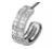 ORECCHINI POST FORATURA CRYSTAL EAR CUFF BJT993 - Metafarm