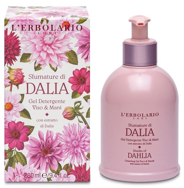 SFUMATURE DI DALIA GEL DETERGENTE VISO & MANI 280 ML - Metafarm