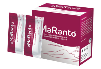 AMARANTO TRATTAMENTO COSMETICO PER INESTETISMI CELLULITE 16 BUSTINE MONODOSE 10 ML - Metafarm