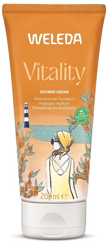 WELEDA VITALITY DOCCIA CREMOSA OLIVELLO SPINOSO 200 ML - Metafarm